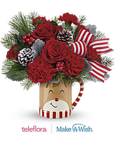 Send A Hug Reindeer Wish Bouquet (Standard)