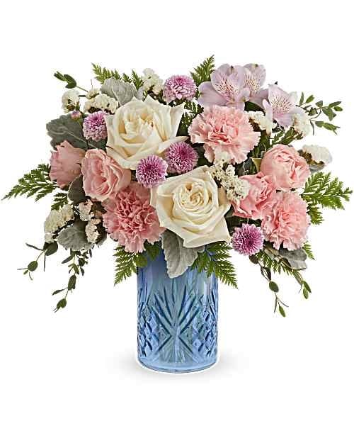 Giftblooms Blue Belle Bouquet (Standard)
