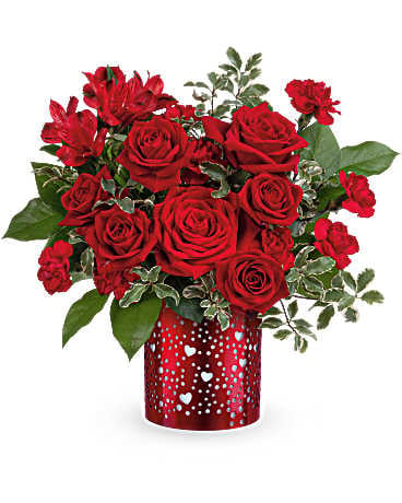 Giftblooms I Heart You Bouquet (Standard)