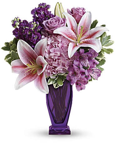 Blushing Violet Bouquet (Standard)
