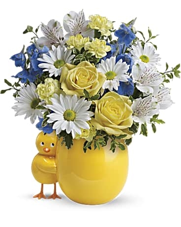 Sweet Peep Bouquet - Baby Blue (Standard)