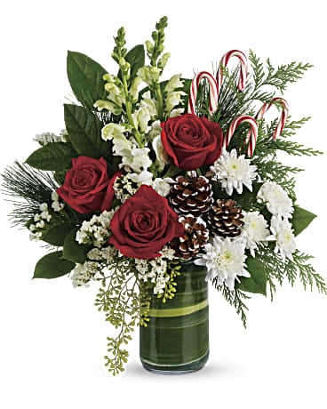 Festive Pines Bouquet (Standard)