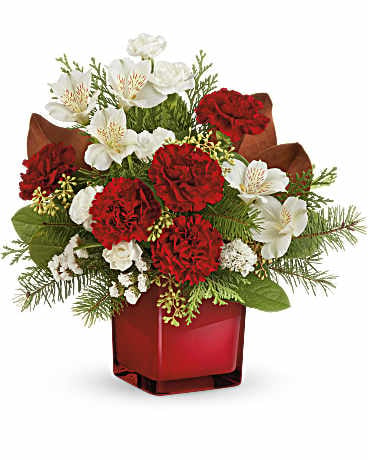 Giftblooms Scarlet Splendor Bouquet (Standard)