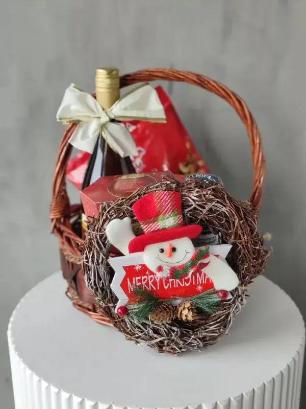 Snowman Hamper