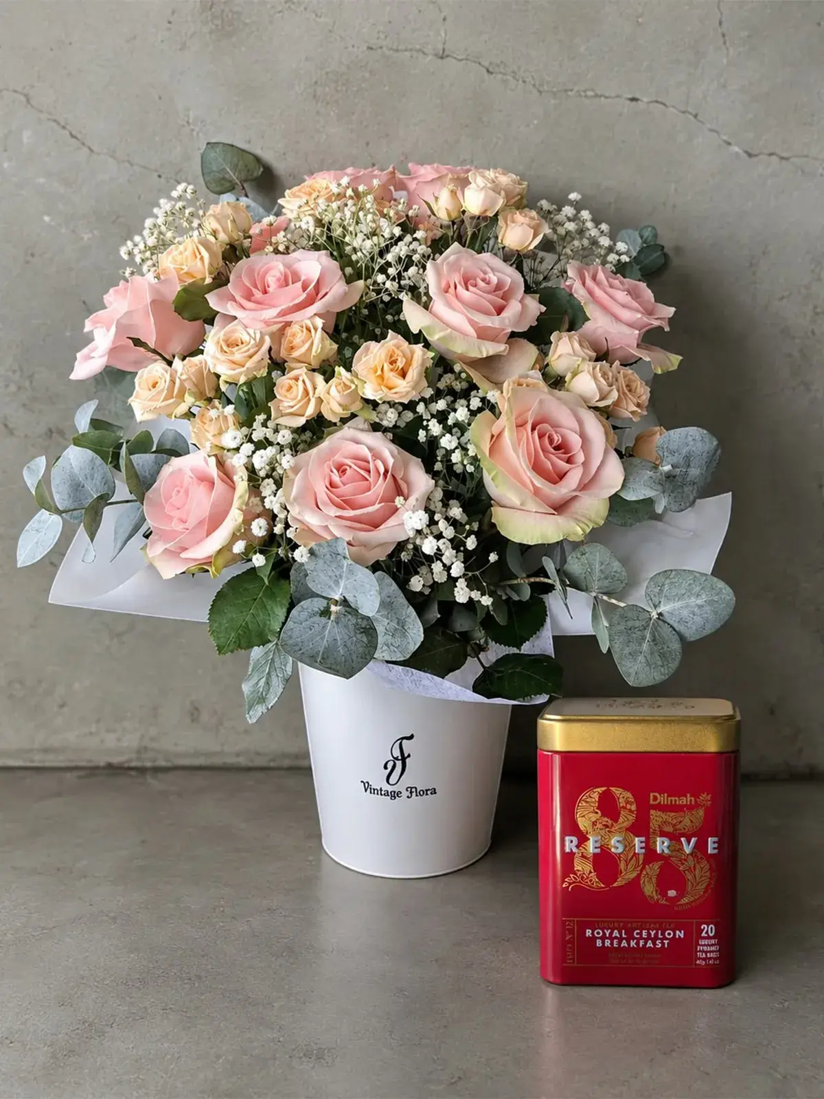 Blush Rose Royal Tea Gift