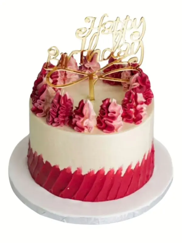 Hot Pink Theme Cake