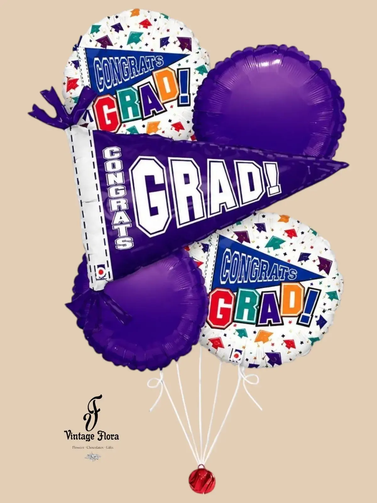 Congrats Grad Balloon Bouquet