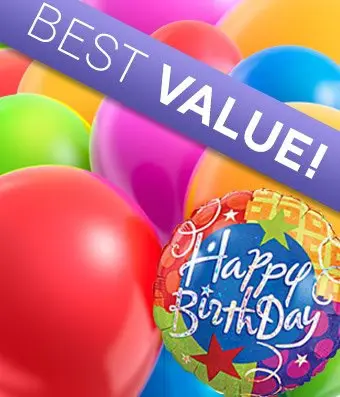 Florist Designed Birthday Balloon Bouquet