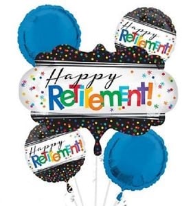 Officially Retired Balloon Packaged Bouquet