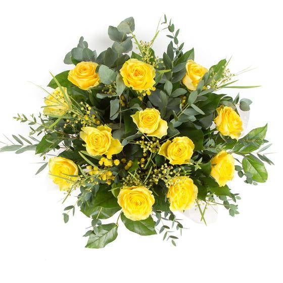 Dozen Long Stemmed Yellow Roses