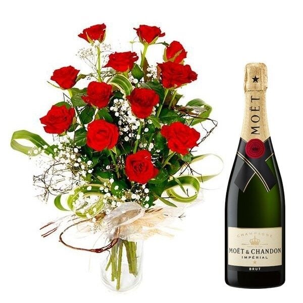 Roses and bubbles (Laurent Perrier Brut)