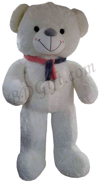 Super Extra Large White Teddy Bear 6 Feet