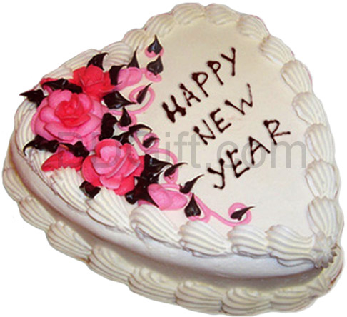 (18) Yummy Yummy - 4.4 Pounds Chocolate Heart Cake
