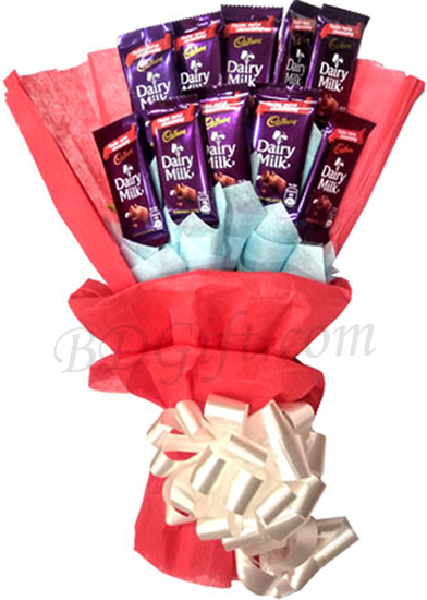 Attractive Chocolate Bouquet