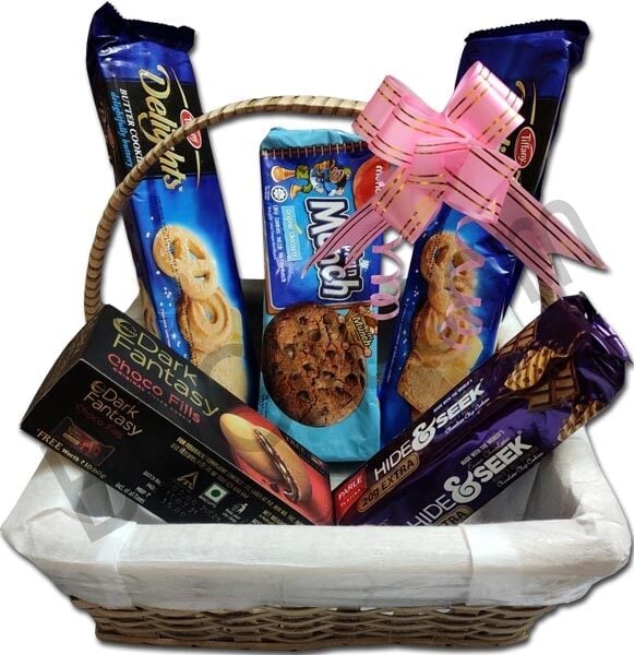 Assorted Cookies Basket