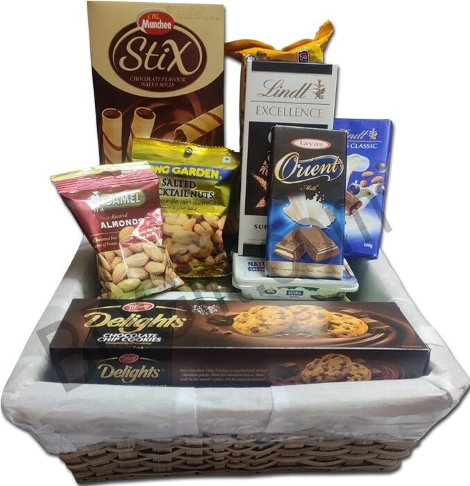 Chocolate baskets