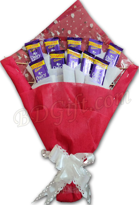 Dairy Milk Chocolate Chocolate Bouquet