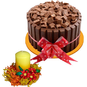 Bear W/ Cake & Flower