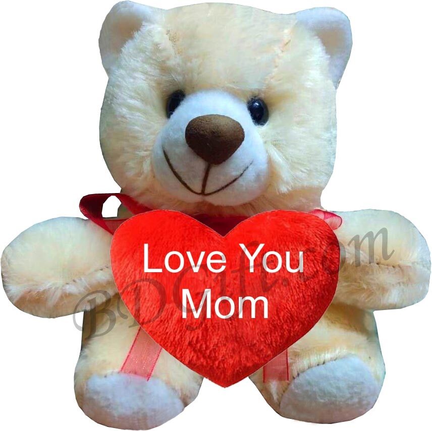 (02) Love You Mom Teddy Bear