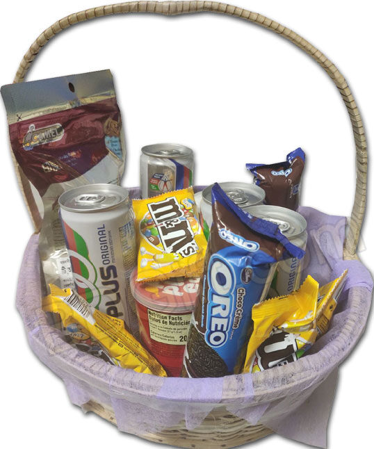 Mix chocolate basket