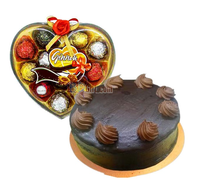 Mud Cake & Ginnon Chocolates