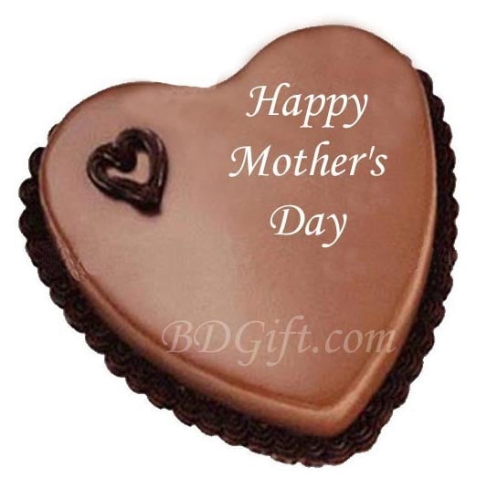2.2 Pounds Special Chocolate Heart Cake