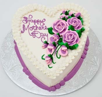 (04) 3.3 Pounds Vanilla Heart Cake