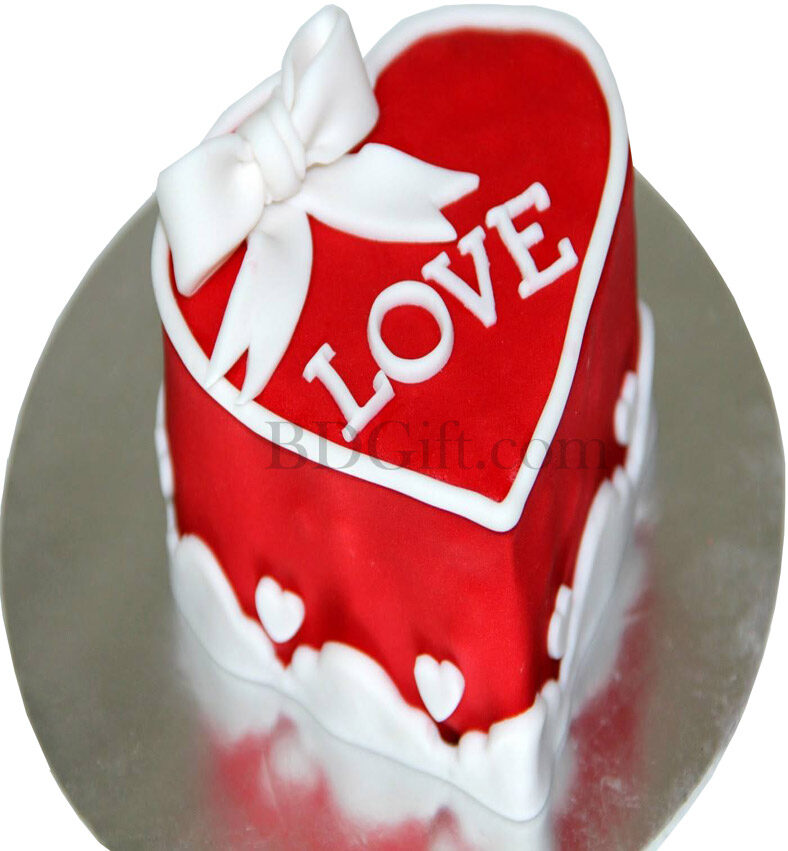 1 pound fondant red velvet cake