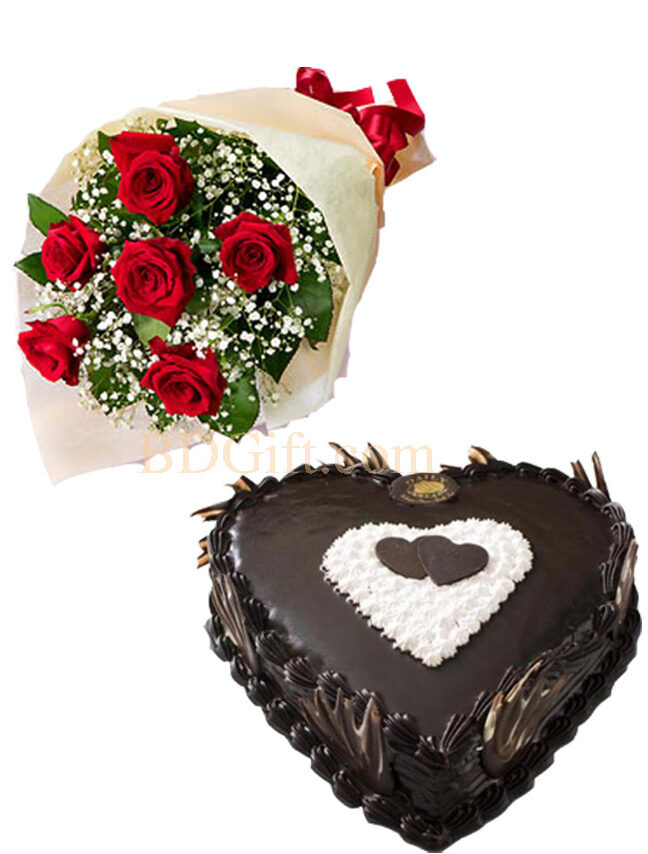 Cake W/ Flower