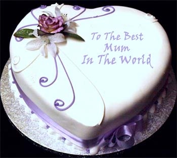 (14) Yummy Yummy- 3.3 Pounds Vanilla Heart Cake