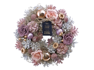 Natural wreath(white)