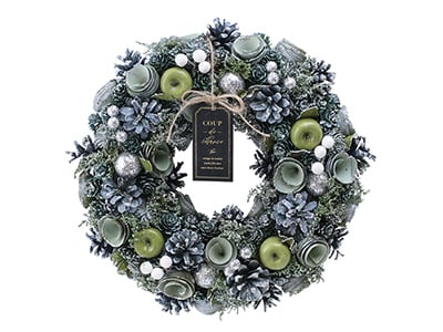 Natural Wreathï½žGreen Snowï½ž