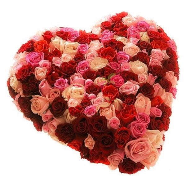 Heart - Generous roses
