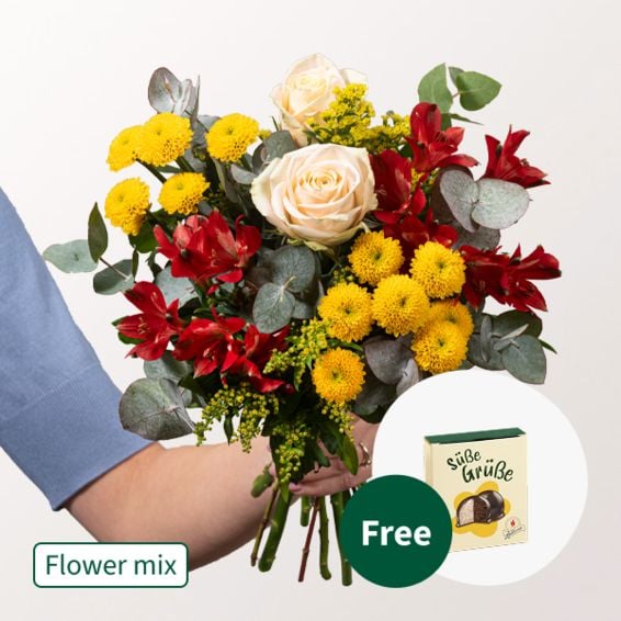 Flower Mix Lust auf Sommer with Halloren Balls