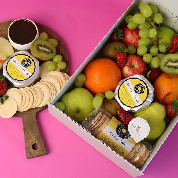 Fruit Box with Cheese & Crackers