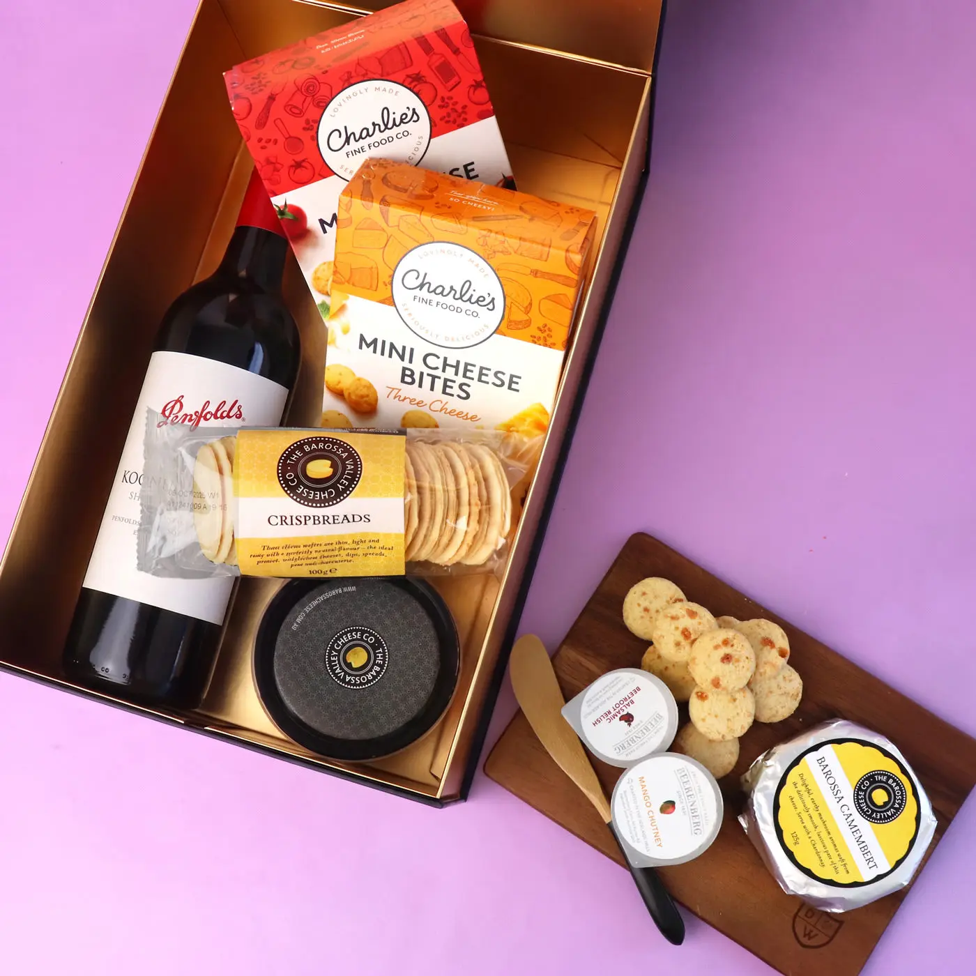 Barossa Cheese & Red Wine Gift Hamper