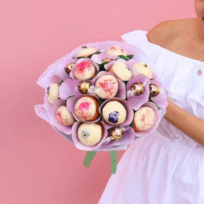 Flower Donut Bouquet Medium