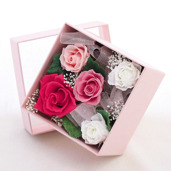 Preserved door range coffret rose