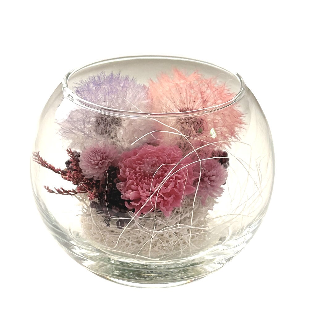 Preserved Flower Arrangement - Grace Pink