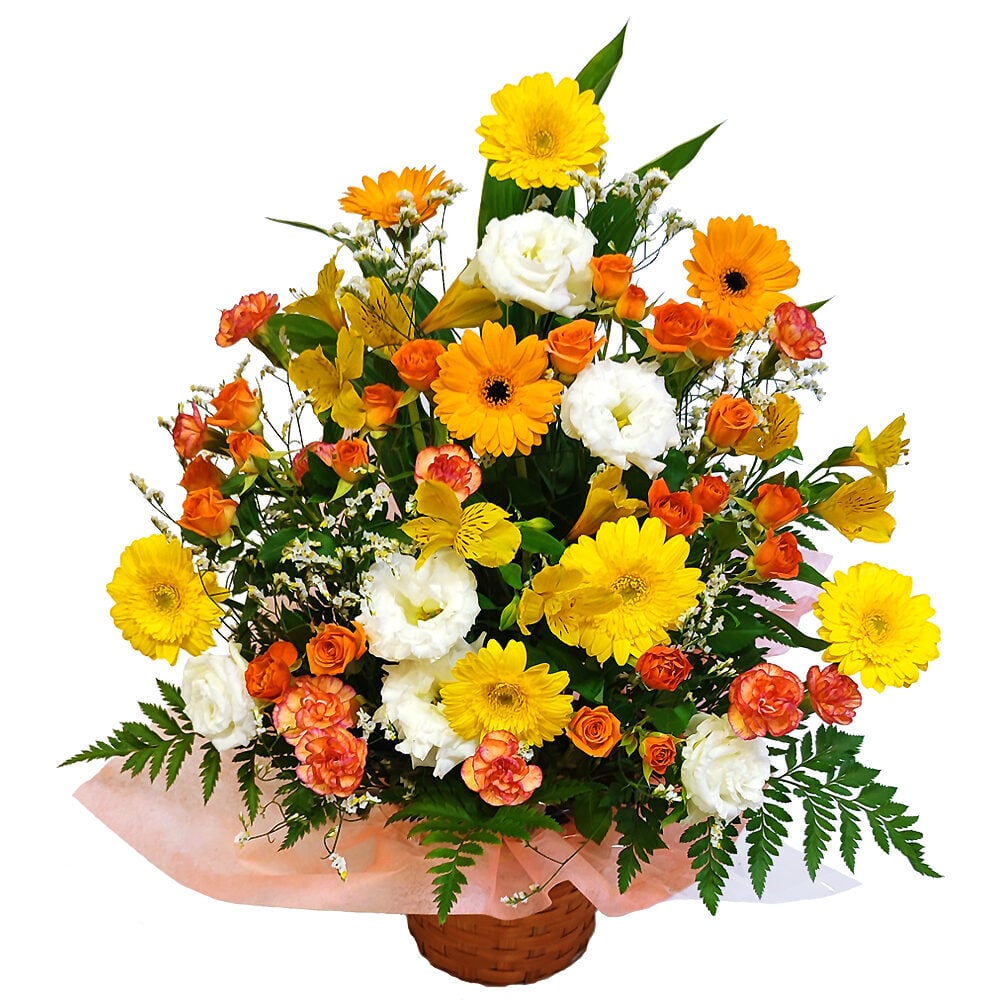 Gorgeous seasonal arrangement/warm colors