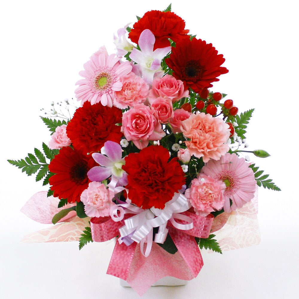 Arrangement left to you_ Cutie May birth flower
