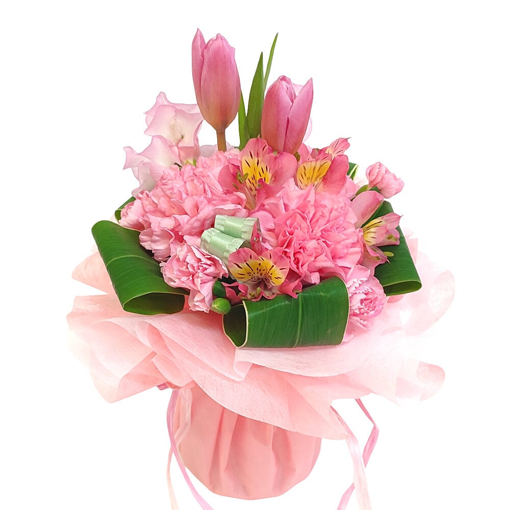 Standing Bouquet, Honey, Paper February's Birth Flower