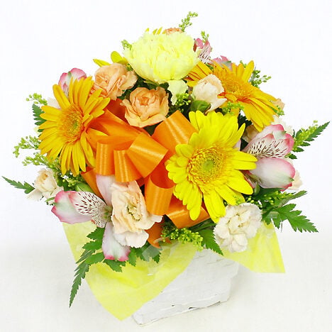 Arrangement entrusted to you・Lovely・Round Warm color system