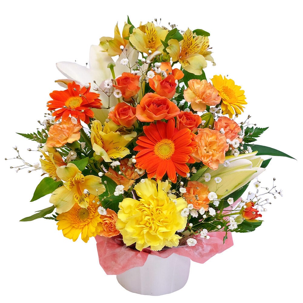 Chef's Choice Arrangement - Sweetie Yellow & Orange Tones