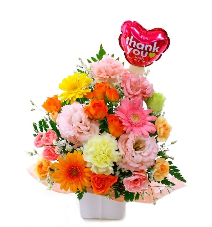 Omakase Arrangement ・Cutie + Thank You Balloon Pick