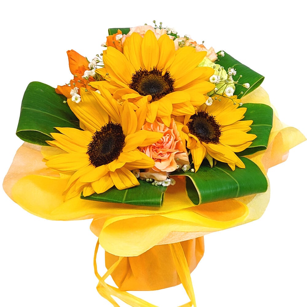 Standing Bouquet - Honey - Paper