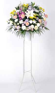 Stand flower, 1 tier (with offering color)