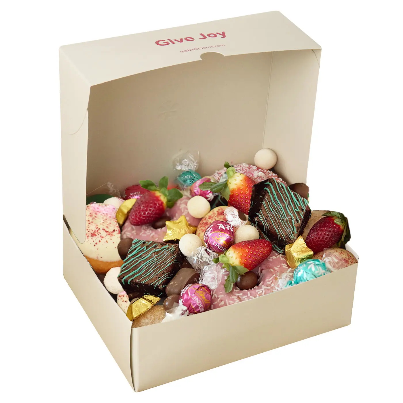 Jolly Christmas Donut Gift Box – Festive Christmas Treats