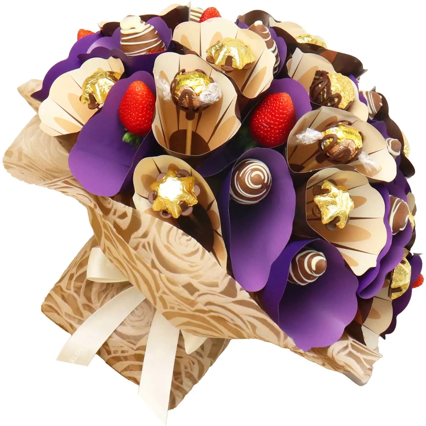 Classic Strawberry Heaven Large – Chocolate Dipped Strawberry Gift
