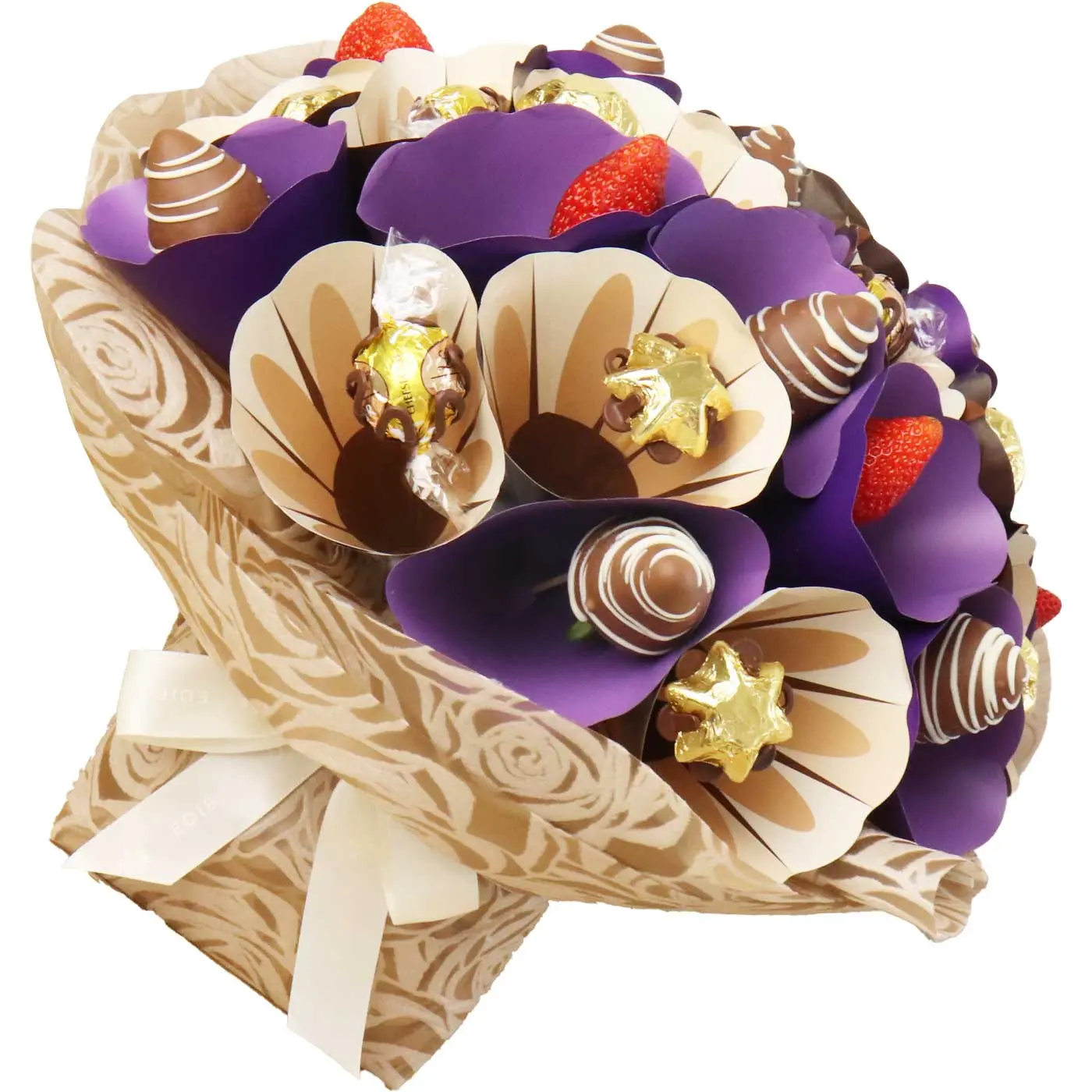 Strawberry Chocolate Heaven Medium – Chocolate Dipped Strawberry Gift